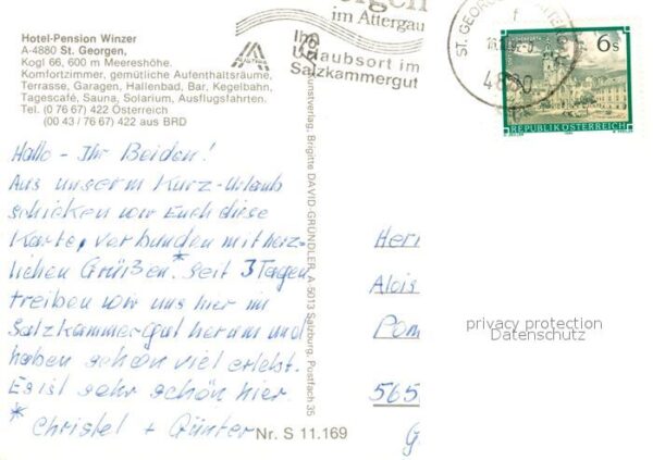 St Georgen Attergau Hotel Pension Winzer – Bild 2