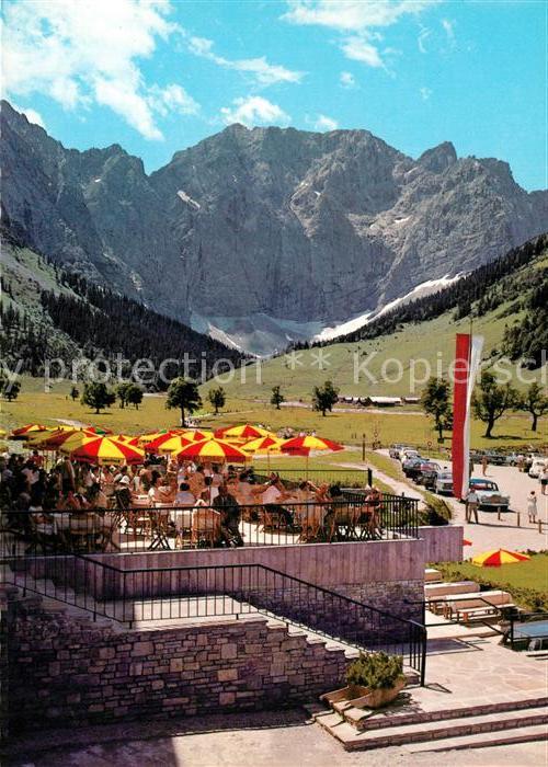Hinterriss Tirol Alpengasthof Eng am Grossen Ahornboden