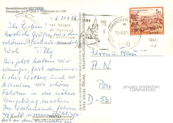 Furth Goettweig Benediktinerstift Göttweig Fliegeraufna – Bild 2