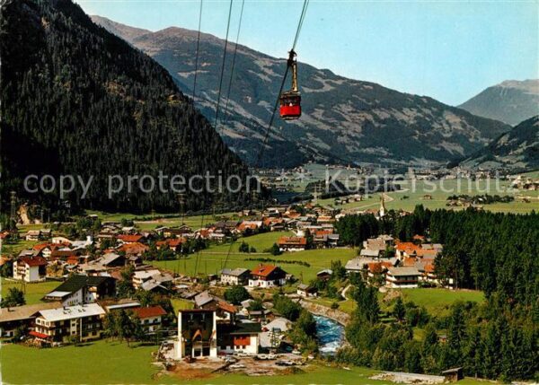 Mayrhofen Zillertal Ahornbahn Bergbahn Landschaftspanorama