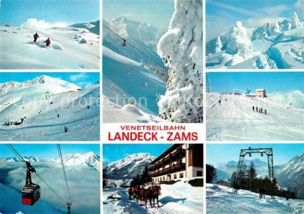 Zams Venetseilbahn Bergbahn Wintersportplatz