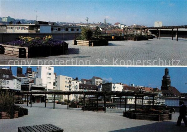 Pirmasens Blick vom Parkhausdeck