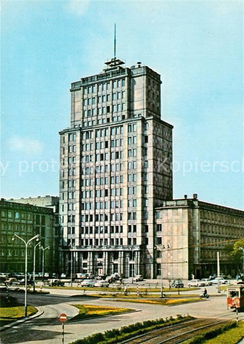 Litzmannstadt Lodz Wiezowiec przy ulicy Henryka Sienkiewic