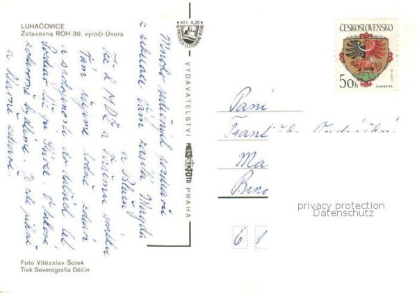 Luhacovice Zotavovna ROH Hotel im Winter – Bild 2