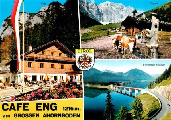 Hinterriss Tirol Cafe Eng am Grossen Ahornboden Alpen Br
