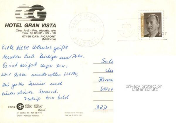 Alcudia Mallorca Hotel Gran Vista Swimming Pool Bar – Bild 2