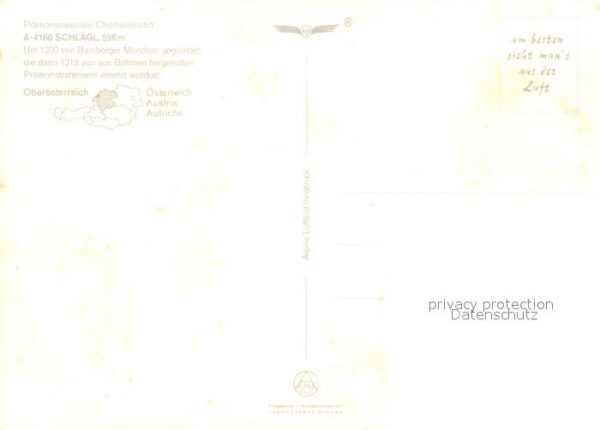 Schlaegl Prämonstratenser Chorherrenstift Fliege – Bild 2