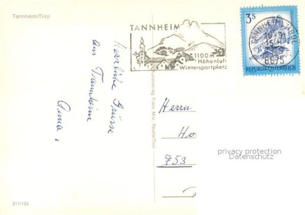 Tannheim Tirol Vilsalpsee Alpenpanorama Fliegeraufnahm – Bild 2