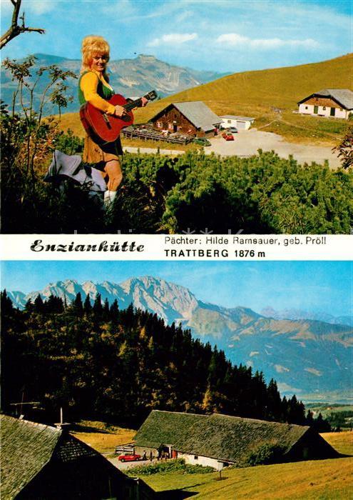 Sankt Koloman Enzianhütte Trattberg Alpenpanorama