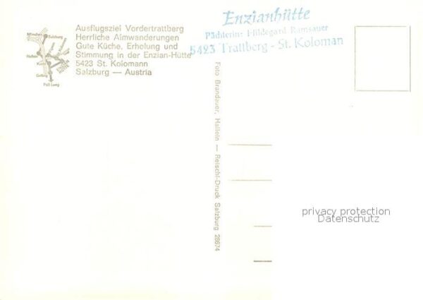 Sankt Koloman Enzianhütte Trattberg Alpenpanorama – Bild 2