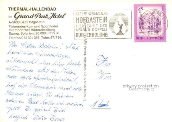Bad Hofgastein Thermal Hallenbad im Grand Park Hotel – Bild 2