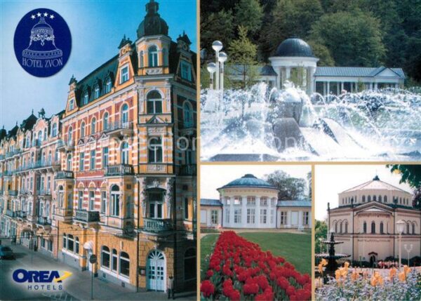 Marianske Lazne Orea Hotels Hotel Zvon Park Wasserspiel