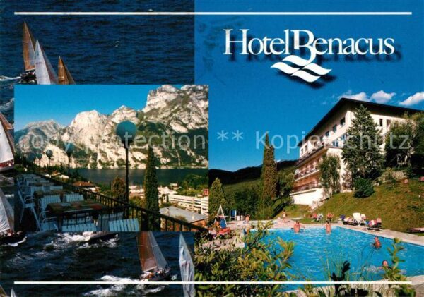 Riva del Garda Hotel Benacus Swimming Pool Gardasee