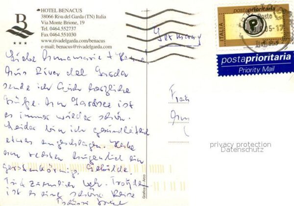 Riva del Garda Hotel Benacus Swimming Pool Gardasee – Bild 2