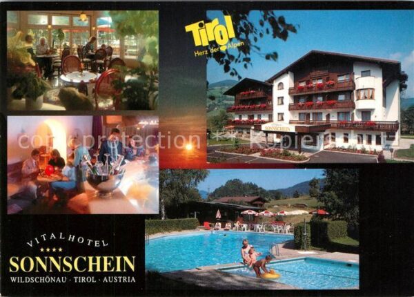 Niederau Wildschoenau Vitalhotel Sonnschein Restaurant Cafe S