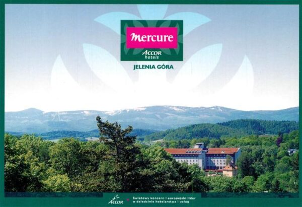 Jelenia Gora Hirschberg Schlesien Hotel Mercure Landschaftspanorama