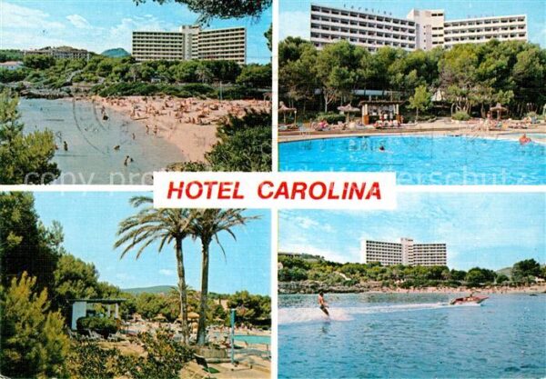 Cala Ratjada Mallorca Hotel Carolina Strand Wasserski Swimmin