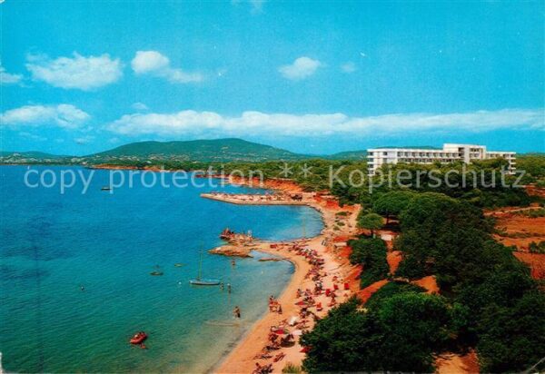 Santa Eulalia del Rio Hotel Augusta Playa Strand Küste
