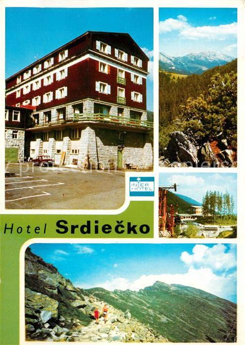 Nizke Tatry Hotel Srdiecko Bergwandern Landschaftsp