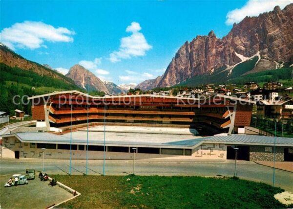 Cortina d Ampezzo Stadio Olimpico del Ghiaccio Olympiasta