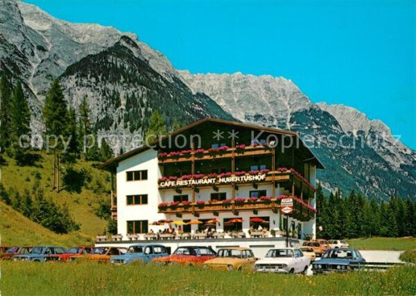 Leutasch Cafe Restaurant Hotel Hubertushof gegen