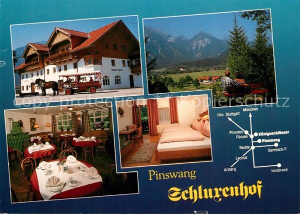 Pinswang Tirol Hotel Restaurant Schlurenhof Landschaft