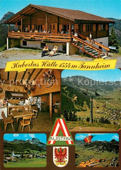 Tannheim Tirol Hubertus Hütte Sessellift Neunerköpfle