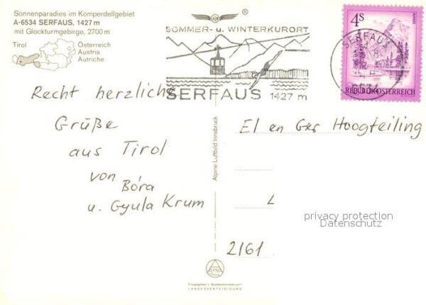 Serfaus Tirol Panorama Komperdellgebiet Glockturmgebi – Bild 2