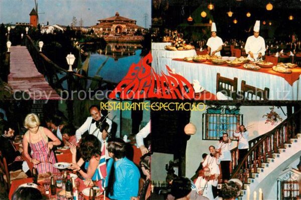 Santanyi Islas Baleares Es Fogueró Restaurante Espectaculo