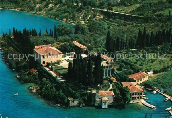 Garda Lago di Garda Punta San Vigilio Kap Sankt Vigilios Ga