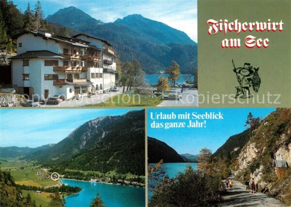 Achenkirch Fischerwirt am See Landschaftspanorama