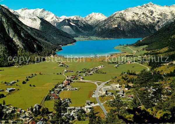 Maurach Achensee Blick gegen Pertisau und Karwendelgebir