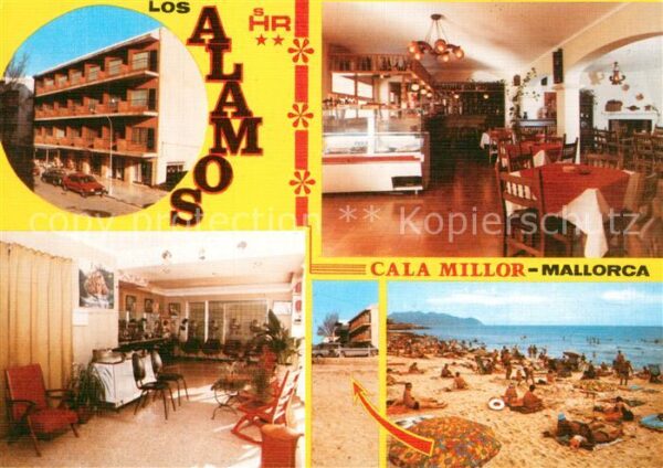 Cala Millor Mallorca Cafeteria Los Alamos Strand
