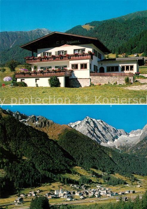 Antholz Mittertal Gästehaus Pension Haus Schönblick Alpen