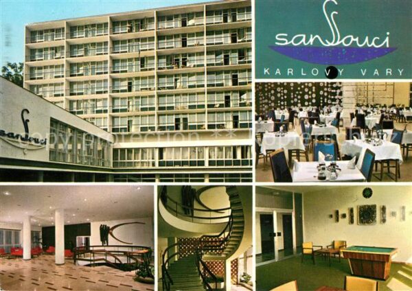Karlovy Vary Sanatorium Sanssouci Restaurant Halle
