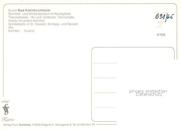 Bad Kleinkirchheim Kaernten Alpenpanorama Fliegeraufnahme – Bild 2