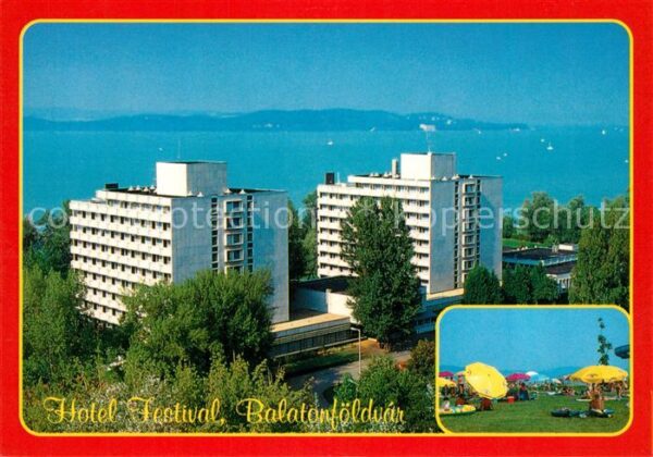 Balatonfoeldvar Hotel Festival Liegewiese Plattensee