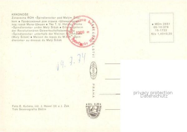 Spindleruv Mlyn Spindlermuehle Spindlerova Bouda Krkonose Erholungshei – Bild 2