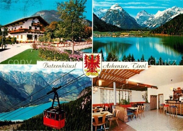 Pertisau Achensee Pension Batzenhäusl Cafe Restaurant Ber