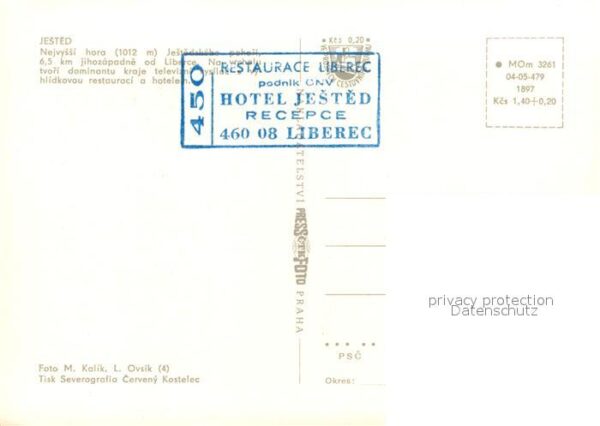 Liberec Hotel Restaurant Jested – Bild 2