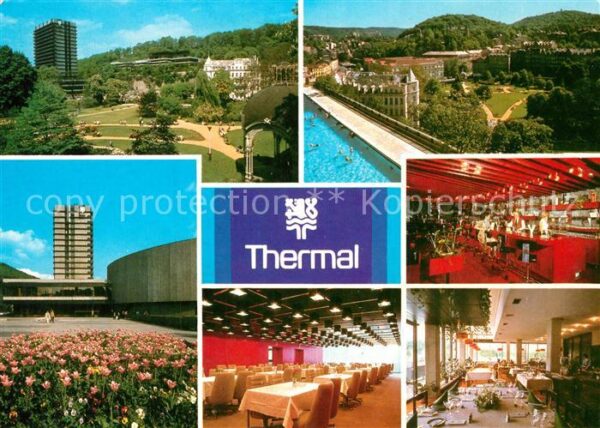 Karlovy Vary Thermalbad Sanatorium Restaurant Bar Pa