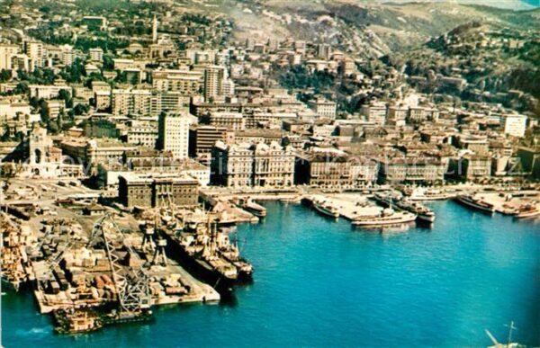 Rijeka Fiume Fliegeraufnahme