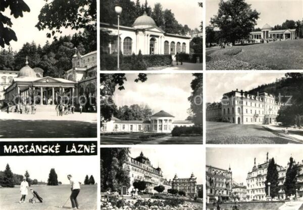 Marianske Lazne Kurhaus Golfplatz Sanatorien