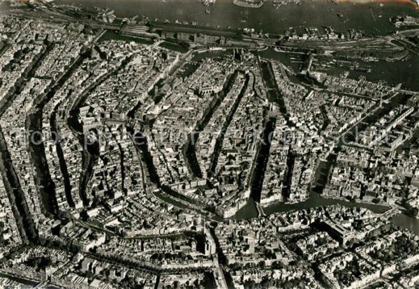 Amsterdam Niederlande Fliegeraufnahme