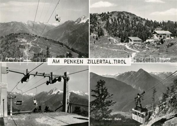 Zillertal Tirol Penken Lift Bergrast Penken Bahn