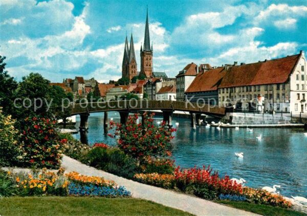 Luebeck Kirche Stadtansicht