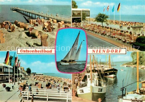 Niendorf Ostseebad Seebrücke Strand Hafen