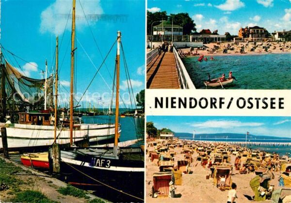 Niendorf Ostseebad Strand Hafen Seebrücke