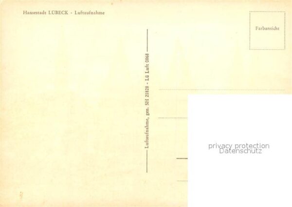 Luebeck Fliegeraufnahme – Bild 2
