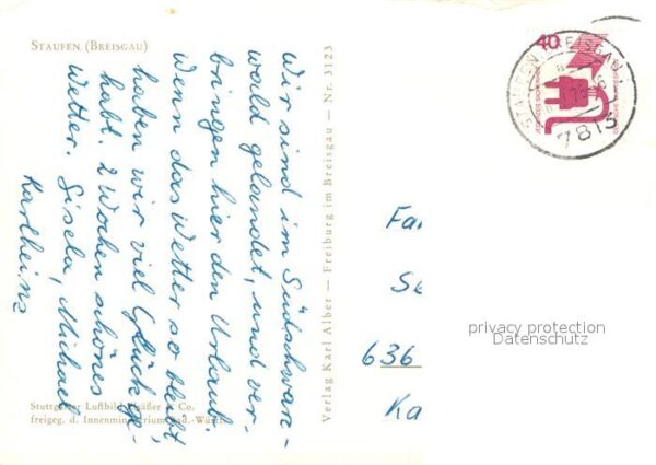 Staufen Breisgau Fliegeraufnahme – Bild 2